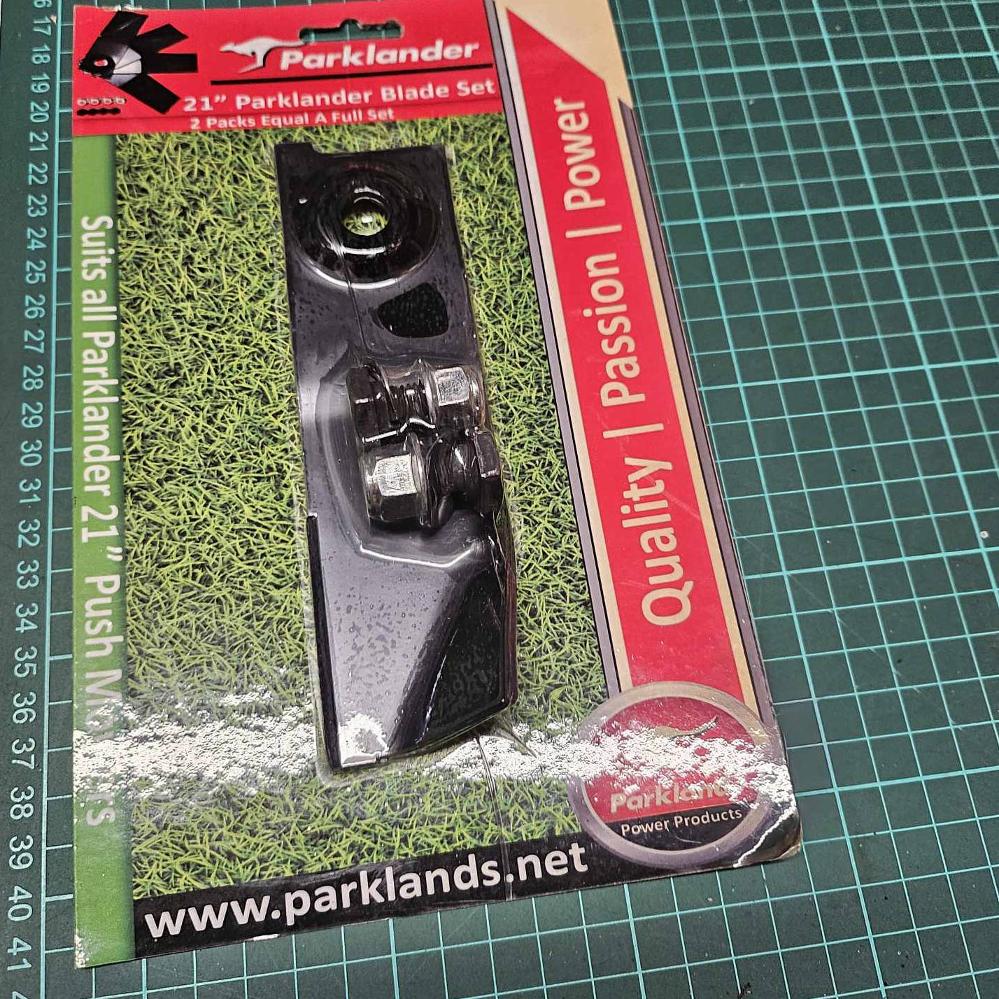 (image for) Parklander Redback Blade and Bolt Kit 21" (2 only) CJ821
